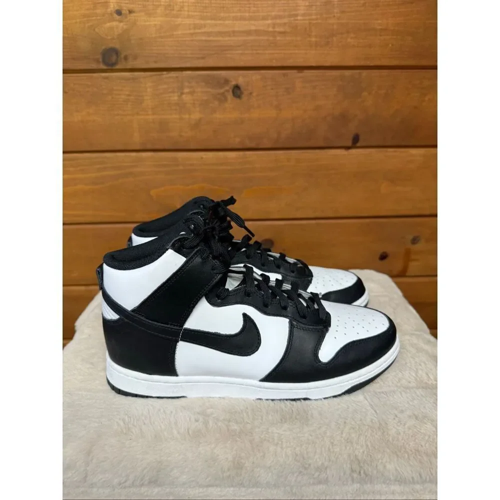 Nike Womans  Dunk High Retro sneakers black/ white 
